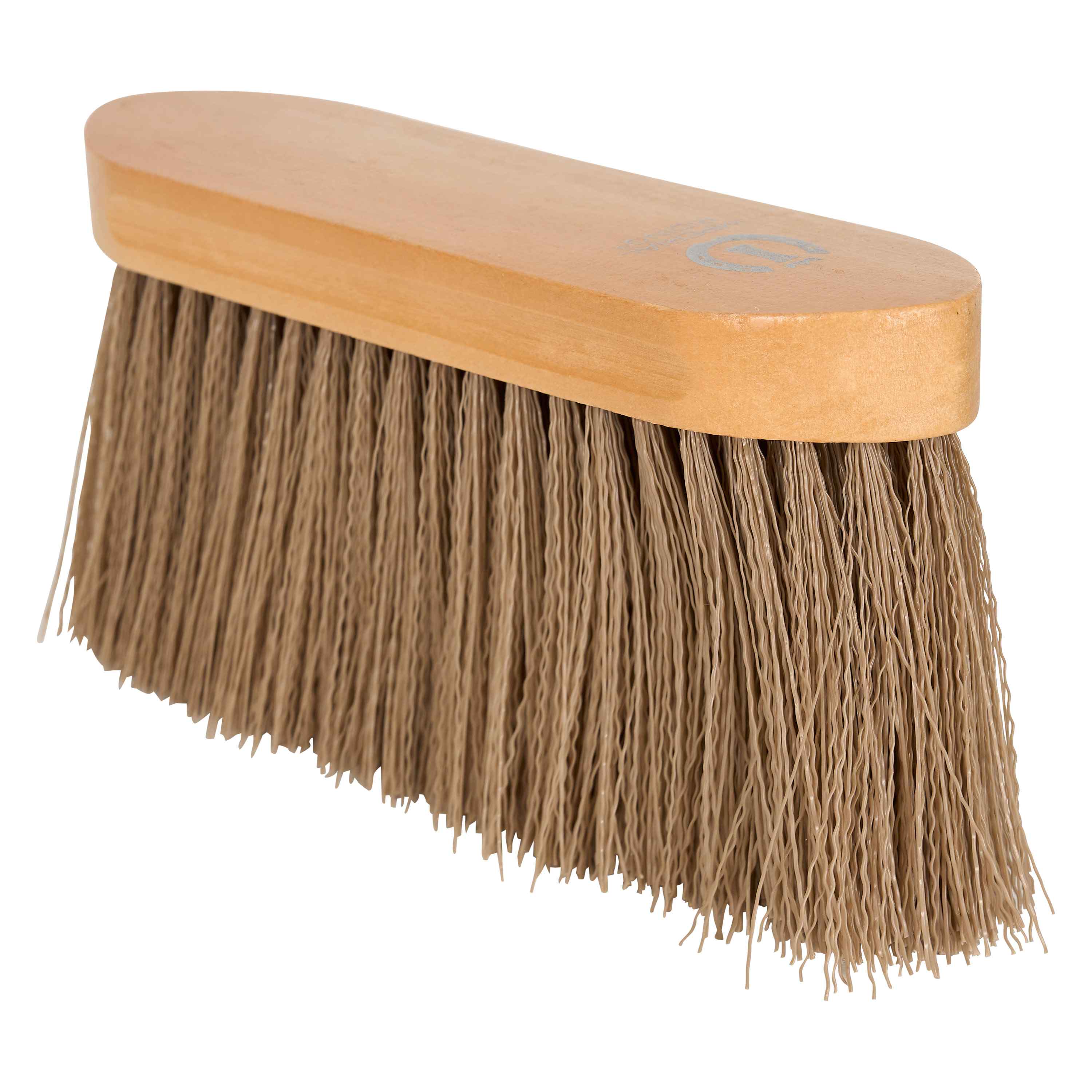 Imperial Riding Dandy brush long hair with wooden back Cappuccino
