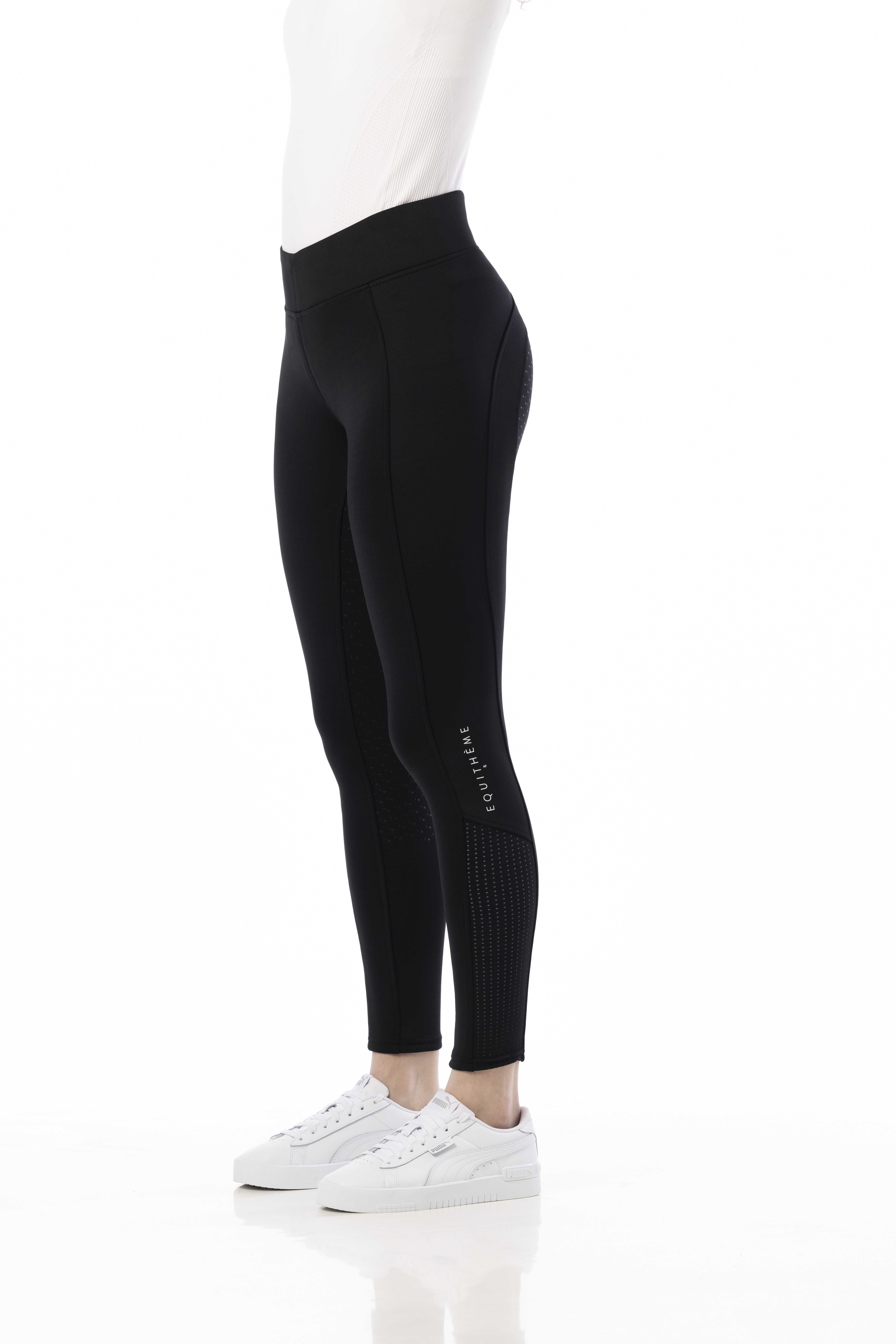 Equitheme Brigitte Silicone Helskodda Ridtights Svart - 4
