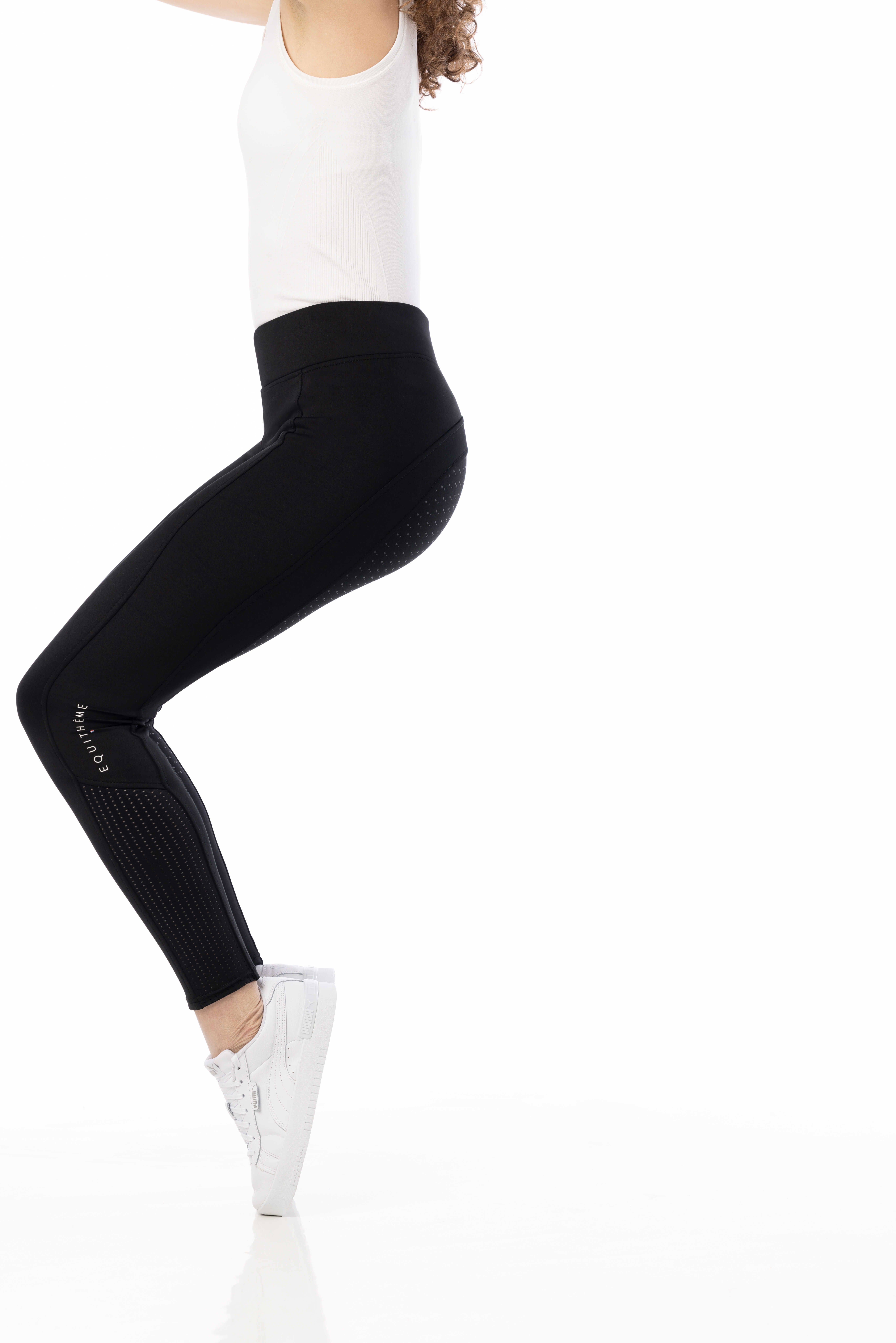 Equitheme Brigitte Silicone Helskodda Ridtights Svart - 6