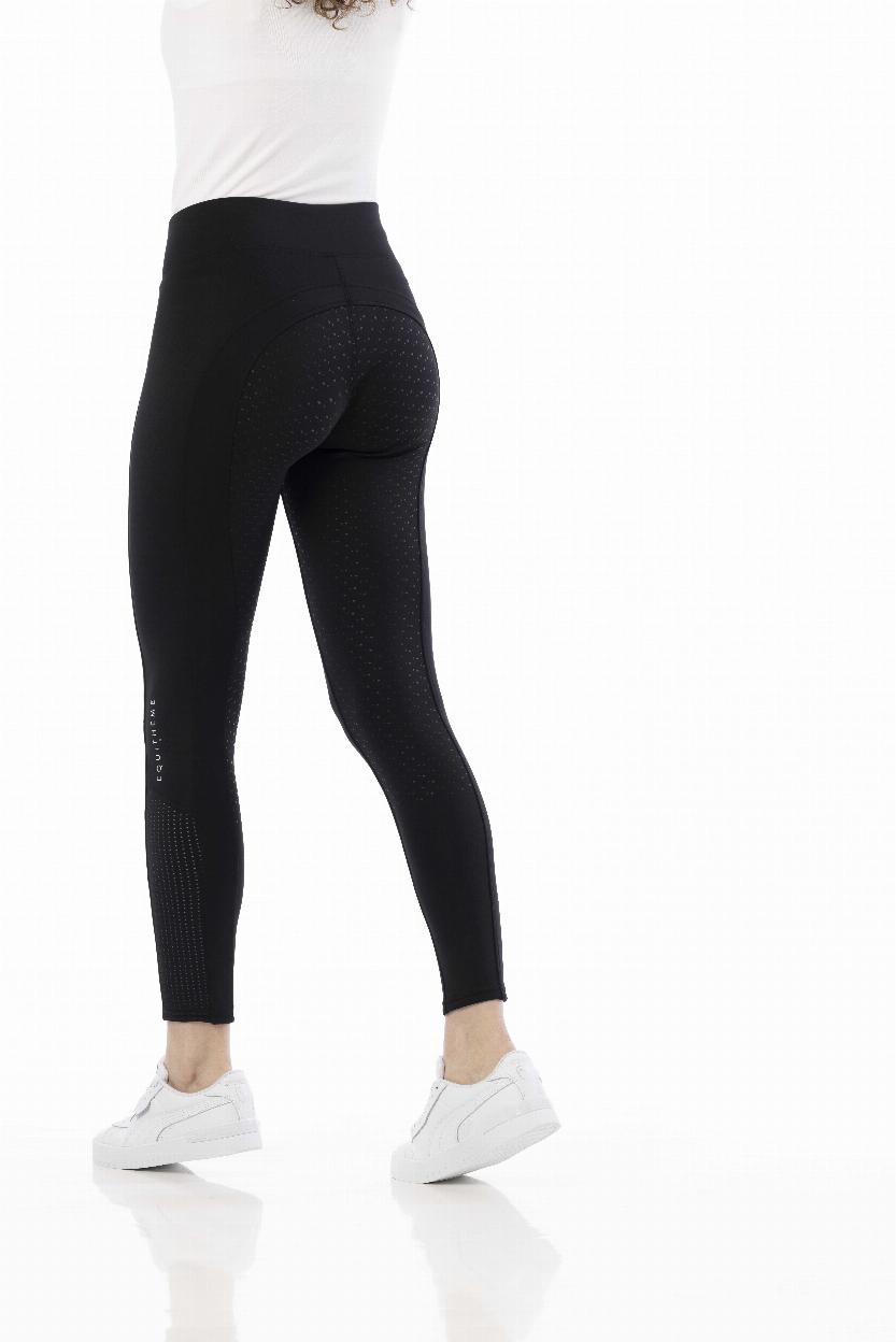 Equitheme Brigitte Silicone Helskodda Ridtights Svart - 2