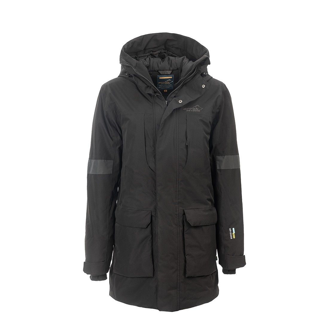 Arrak Outdoor Naisten Parkatakki - Musta , 4XL - 5