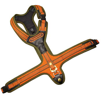 Niggeloh Follow Spårsele - Orange, 54-104cm - endast detta ex