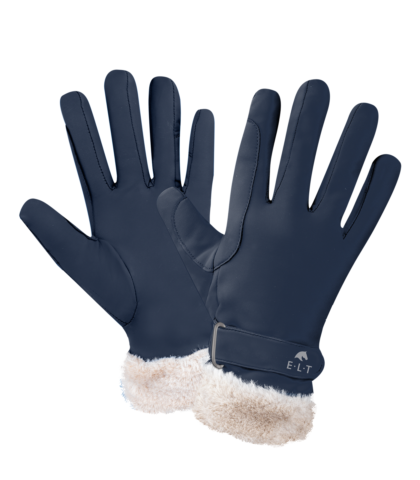 Waldhausen St. Moritz Ridhandskar midnattsblå (L)