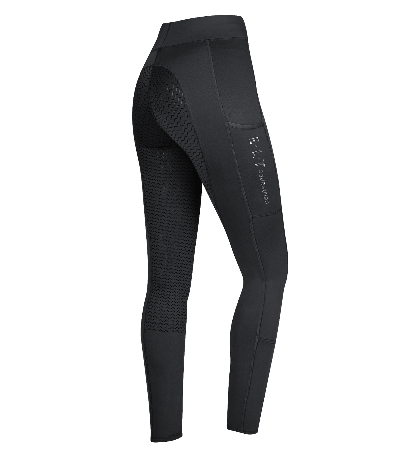 Waldhausen Ella Glam Ridleggings svart (140)