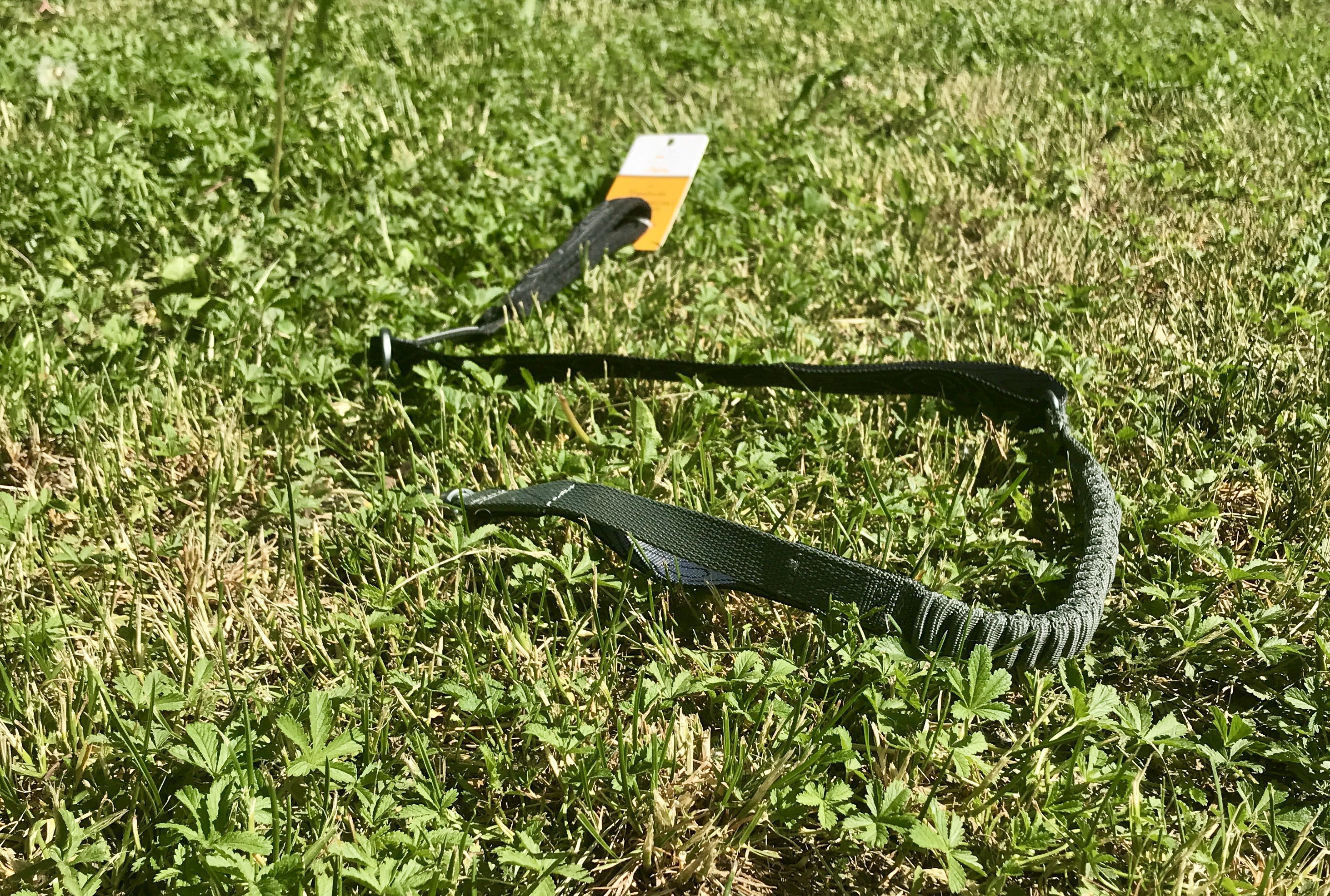 OllyDog  - Flagstaff Adjustable Spring Leash  -  Raven Bark - only this copy - 3