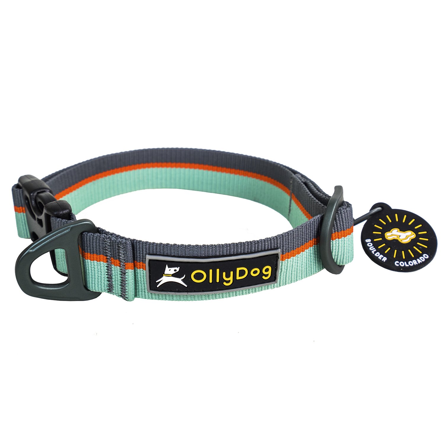OllyDog Flagstaff Collar- Surf, 46-74cm - only this copy - 2