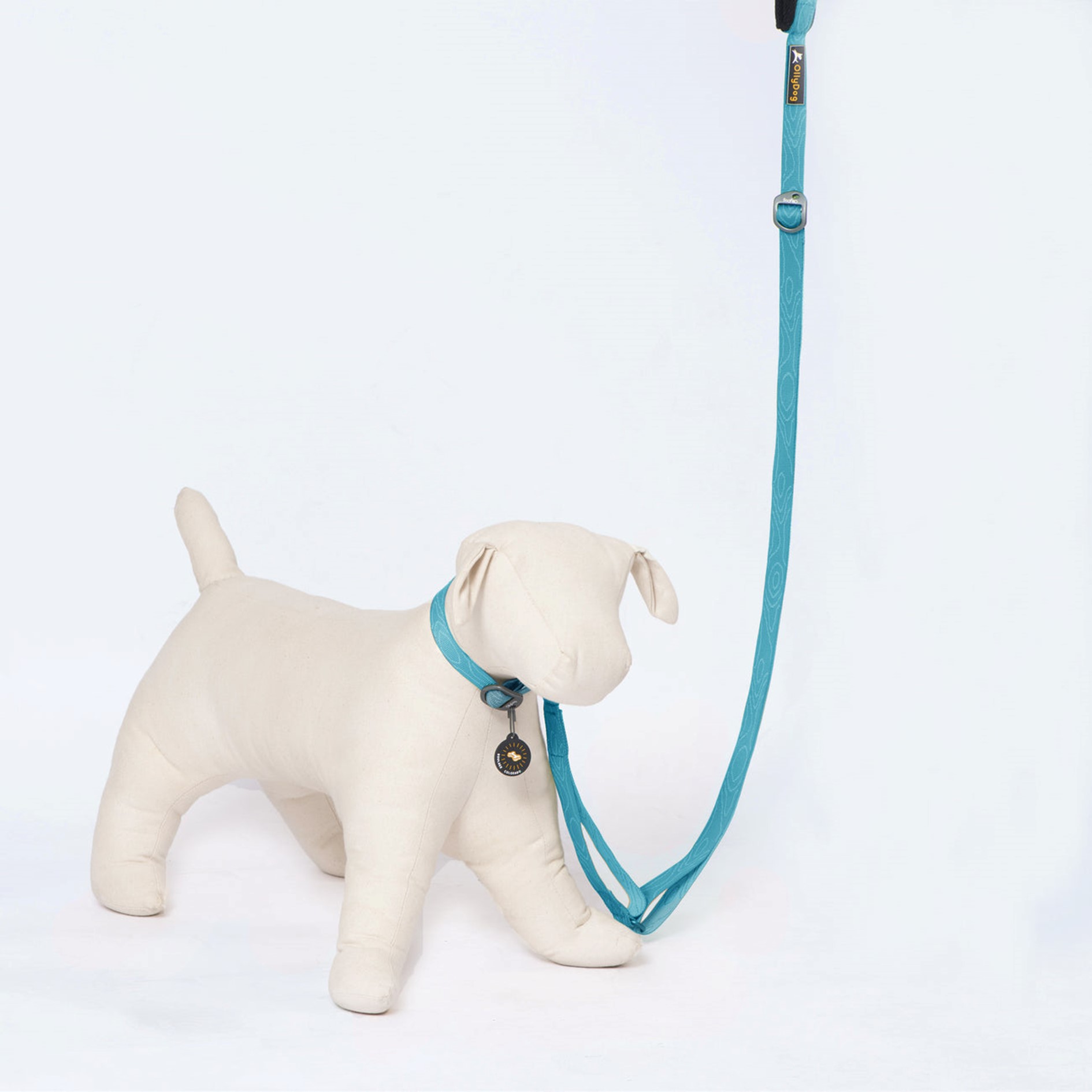 OllyDog Flagstaff Adjustable dog leash- Sky Bark - only this copy - 2
