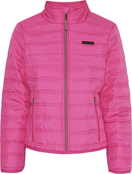 Equipage Harris Padded Jacket Pink Junior Peacock