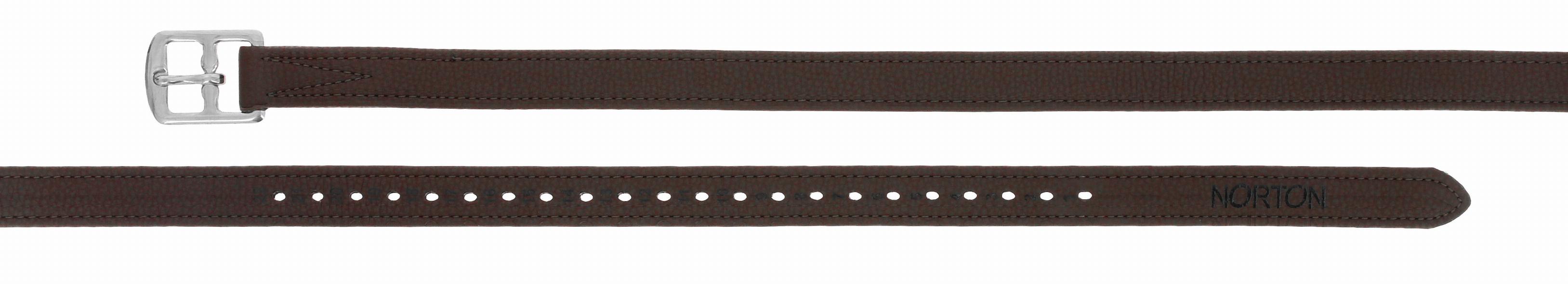 Norton Pop Stirrup Leathers chestnut brown
