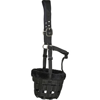 Horse Guard Anatomic Weide Snute -hevosmaski keinokarvalla Musta, X-Full