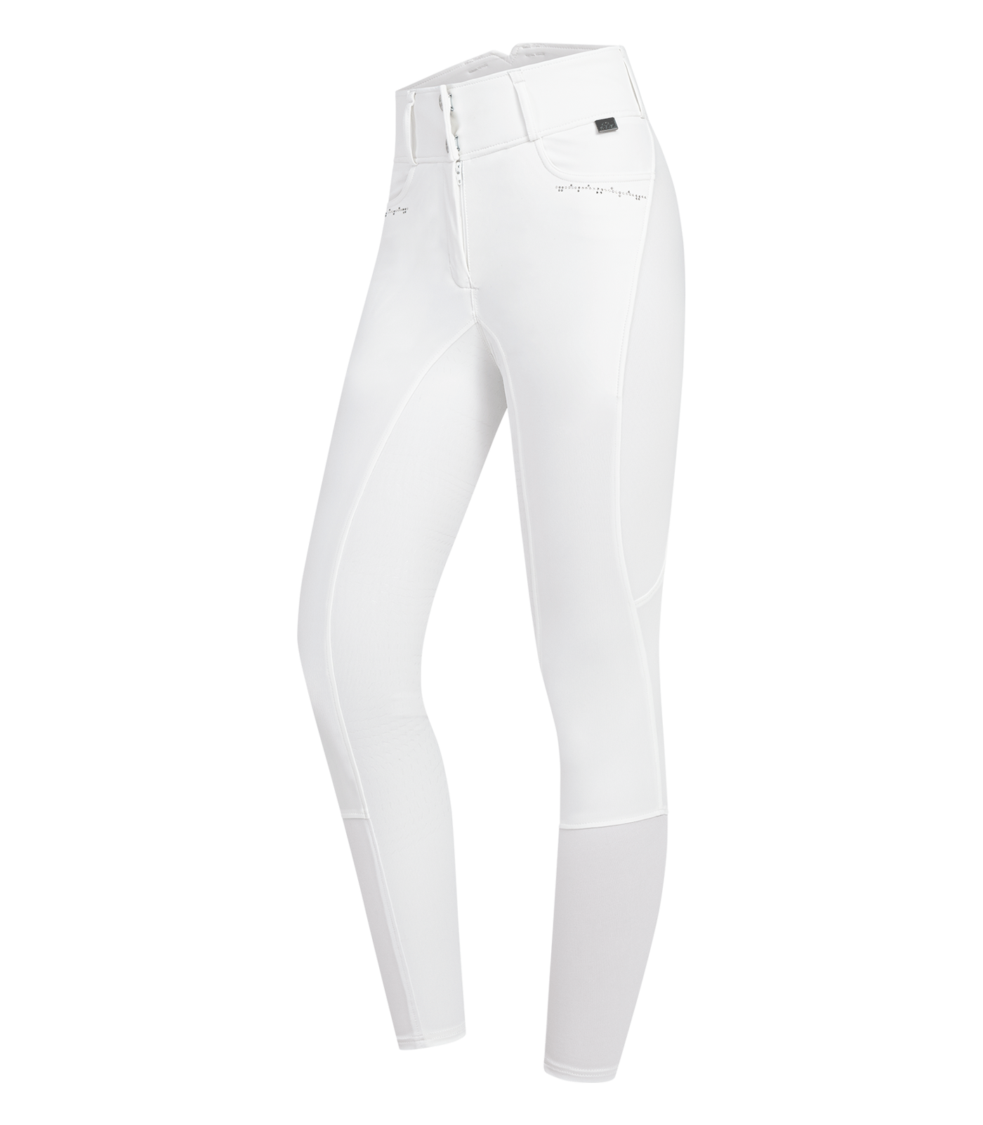 Waldhausen Mathilda Glam High Waist Breeches white