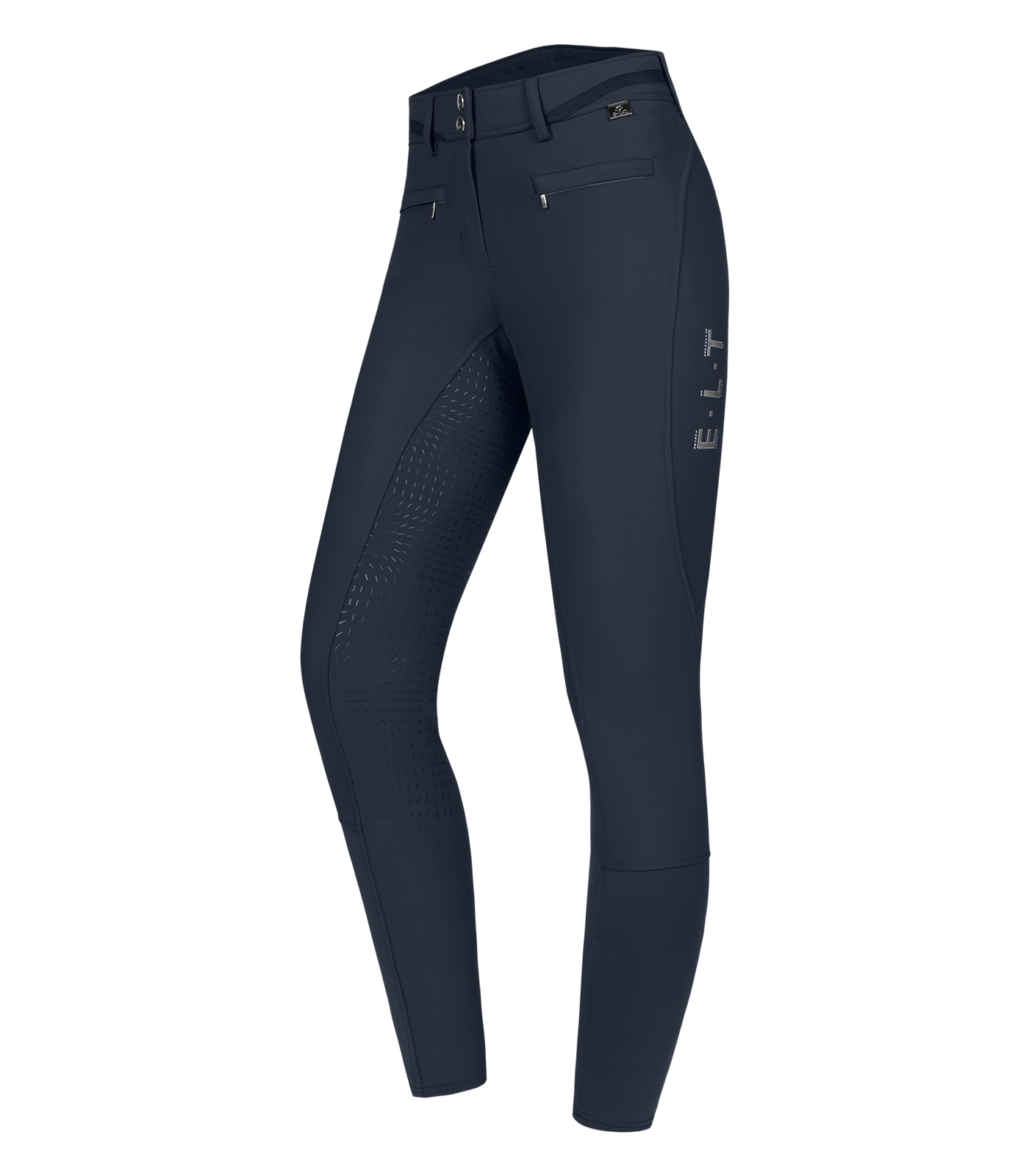 Waldhausen Maja Glam Curved High Waist Breeches deep blue
