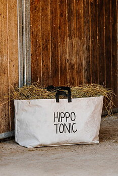 Hippotonic Canvas Hay Bag Light grey