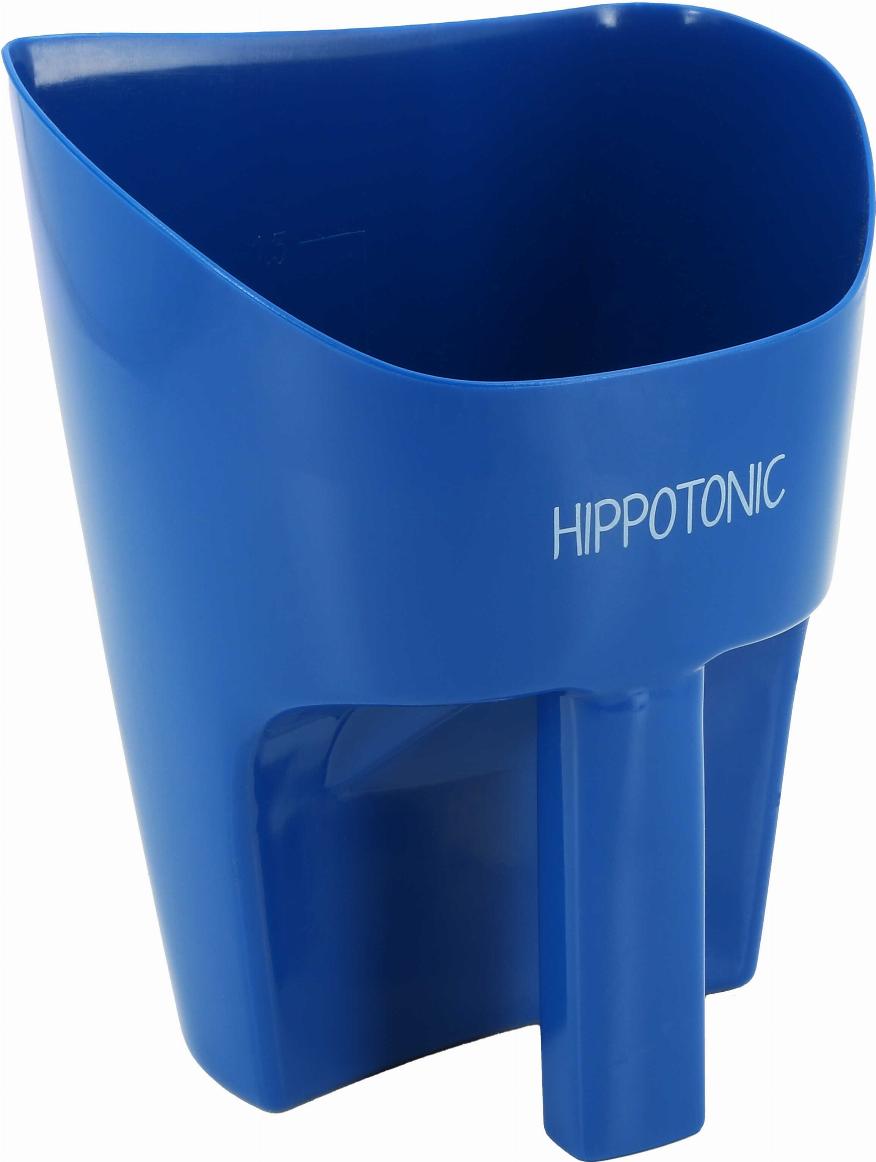 Hippotonic Design Feed Scoop with Measuring Chart Blue 1.5 l