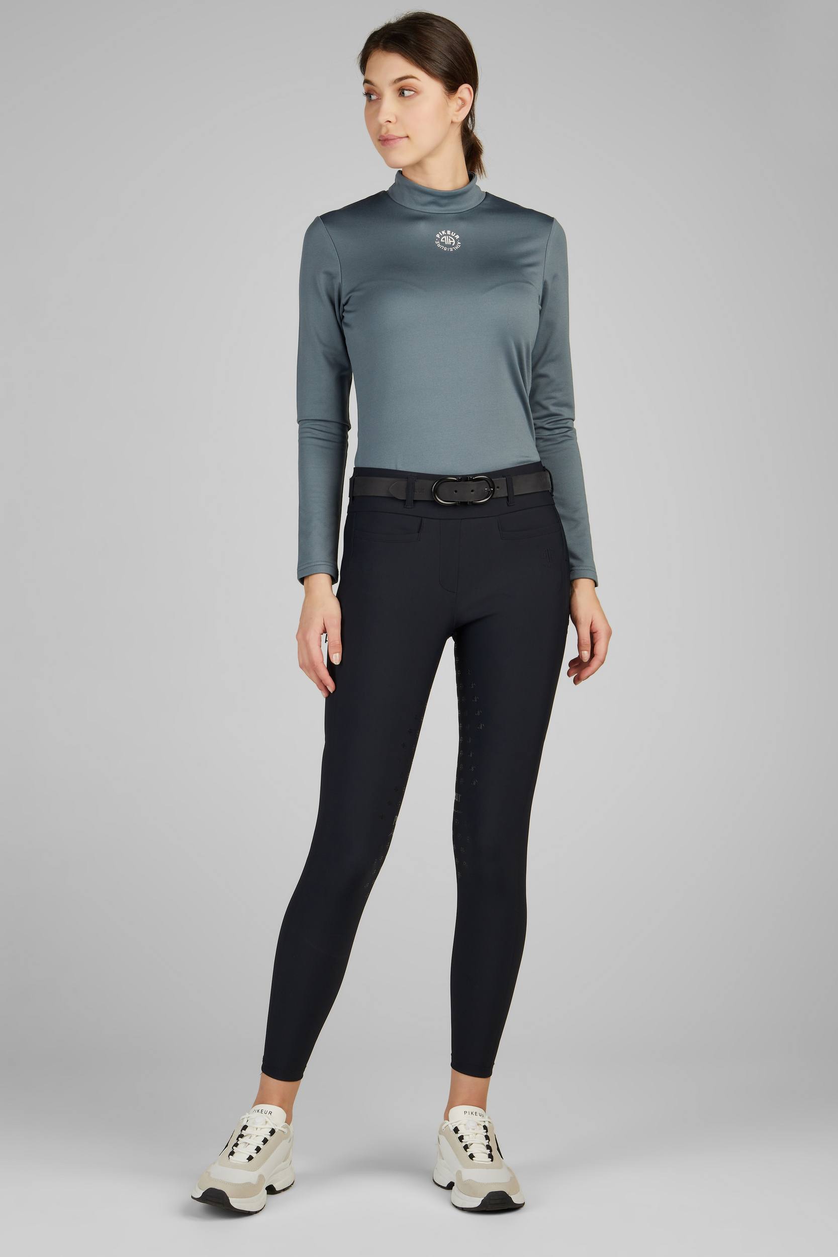 Pikeur Linnett Tight SD Highwaist Seamless Ridtights - Svart - Body Sculpting 