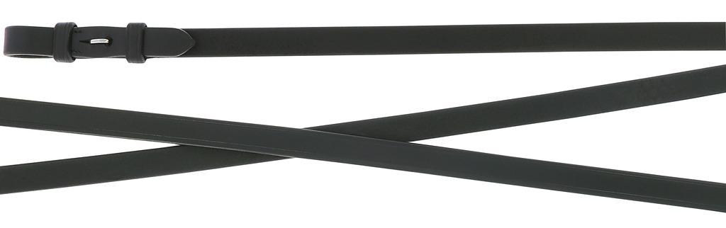 ERIC THOMAS HYBRID Snaffle Bit Reins Black