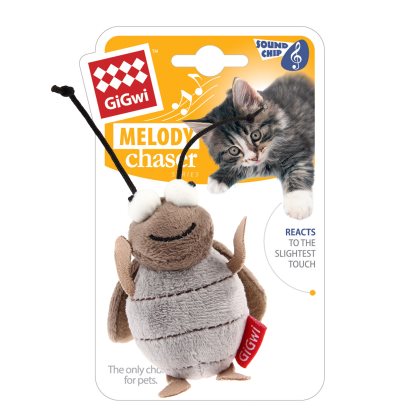 GiGwi Melody Chaser Kattleksak - Cricket - 2