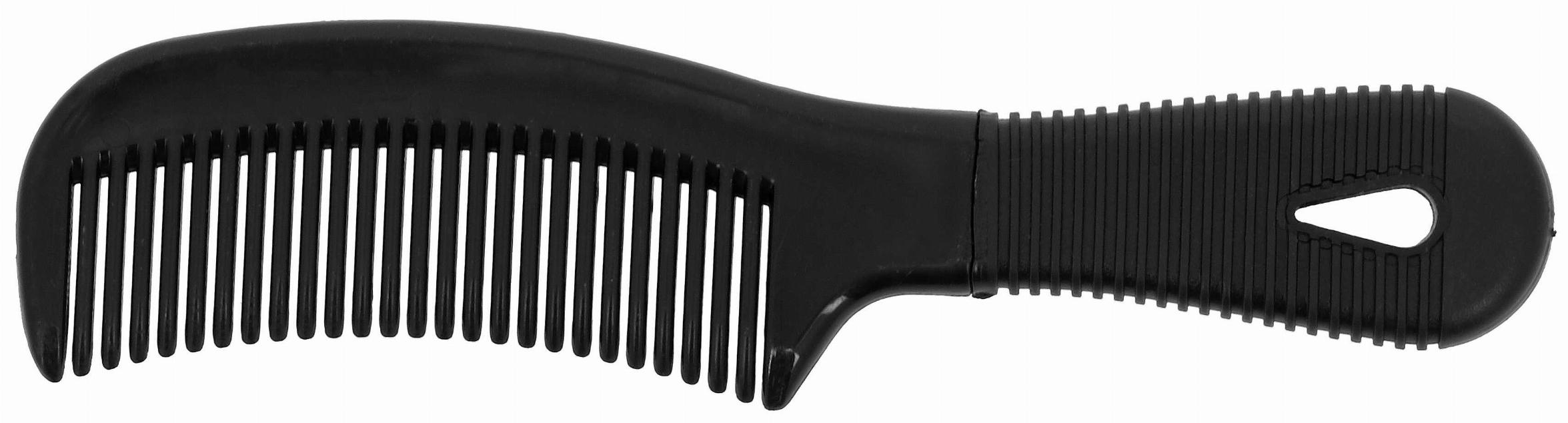 Hippotonic Soft PVC Mane Comb Black