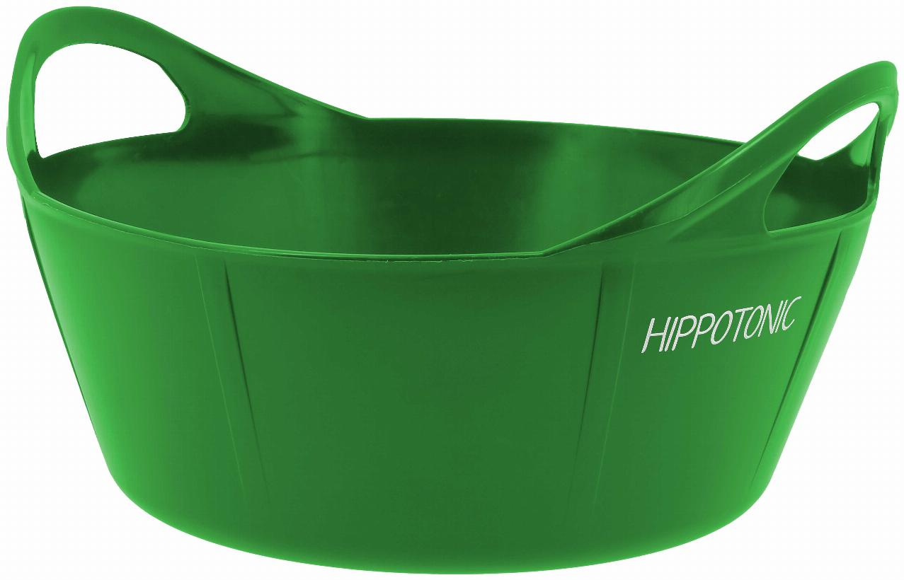 Hippotonic Flexi-Tub Feed Bucket, 10 L Green