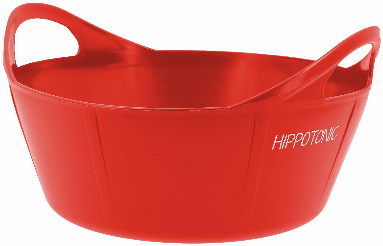 Hippotonic Flexi-Tub Feed Bucket, 10 L Red