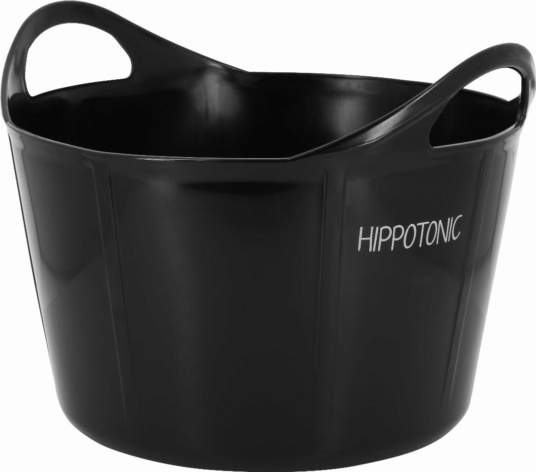 Hippotonic Flexi-Tub Feed Bucket, 17 L Black