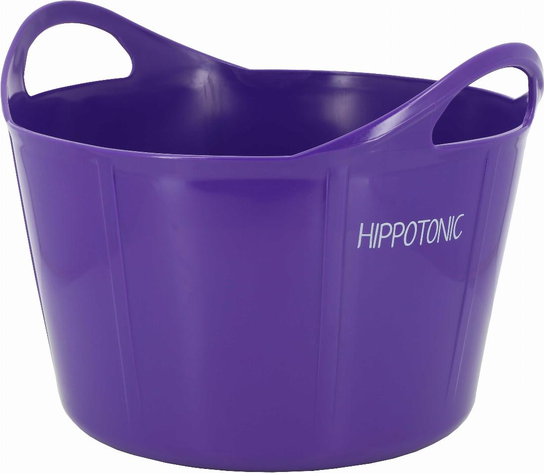 Hippotonic Flexi-Tub Feed Bucket, 17 L Purple