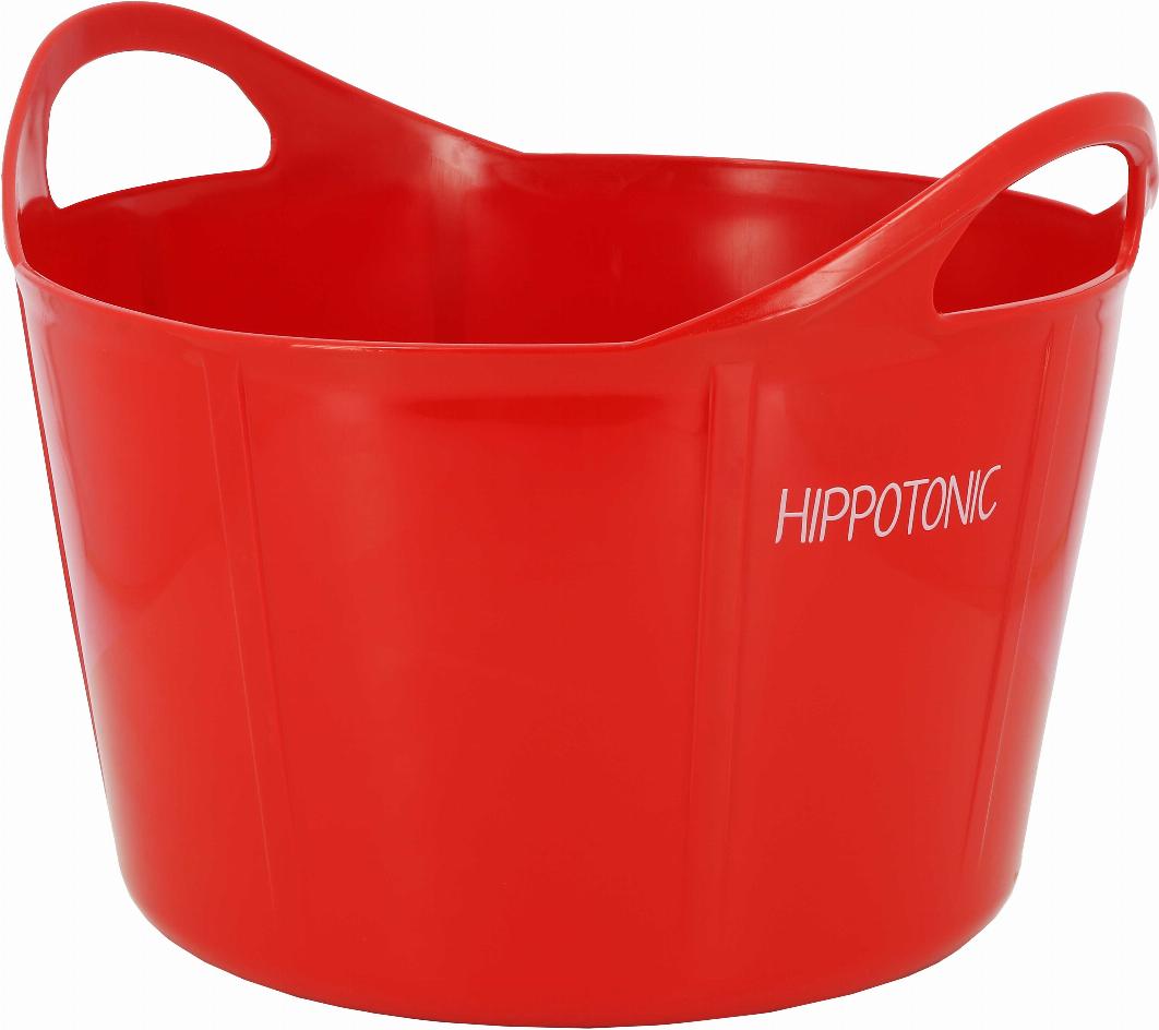 Hippotonic Flexi-Tub Feed Bucket, 17 L Red