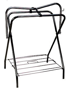 Hippotonic Saddle Stand, Four-Legged Black