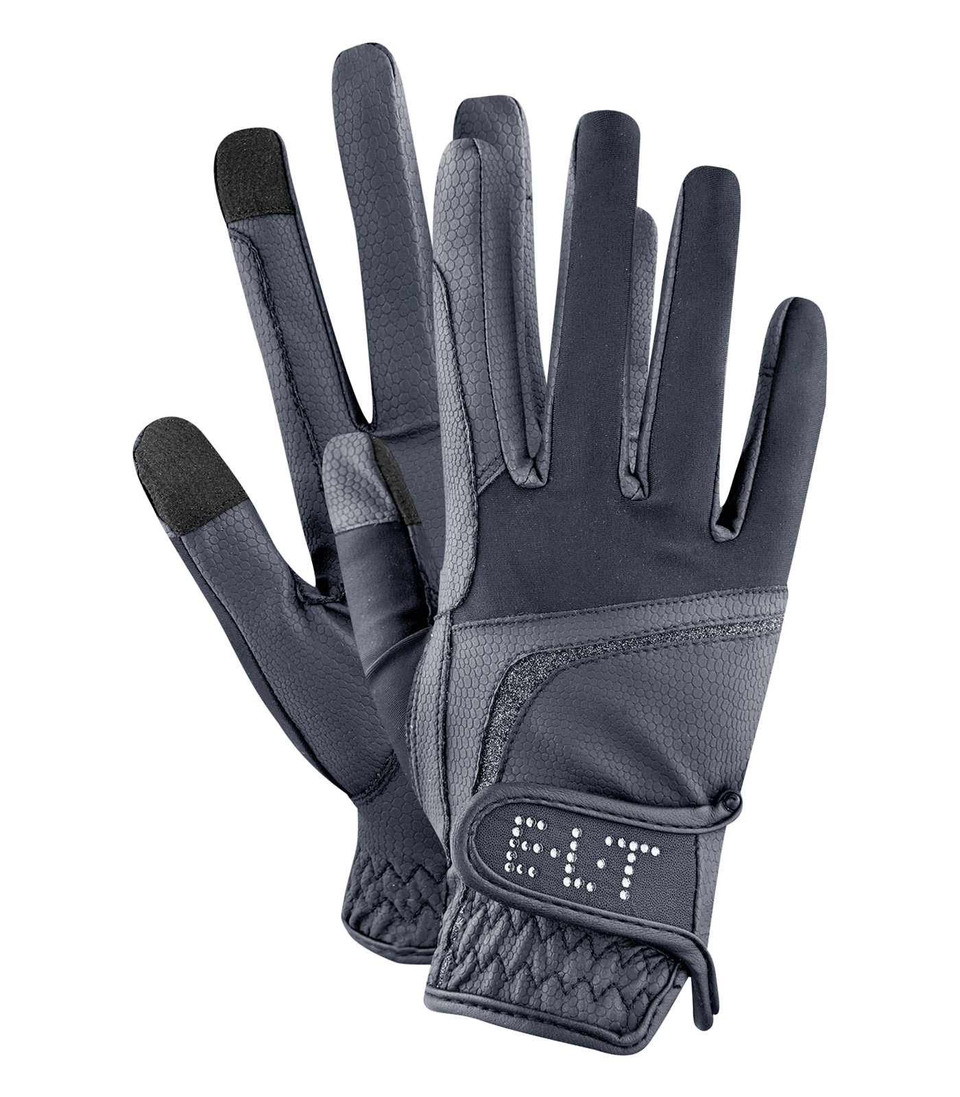 Waldhausen Noelle Ridhandskar djupblå (L)