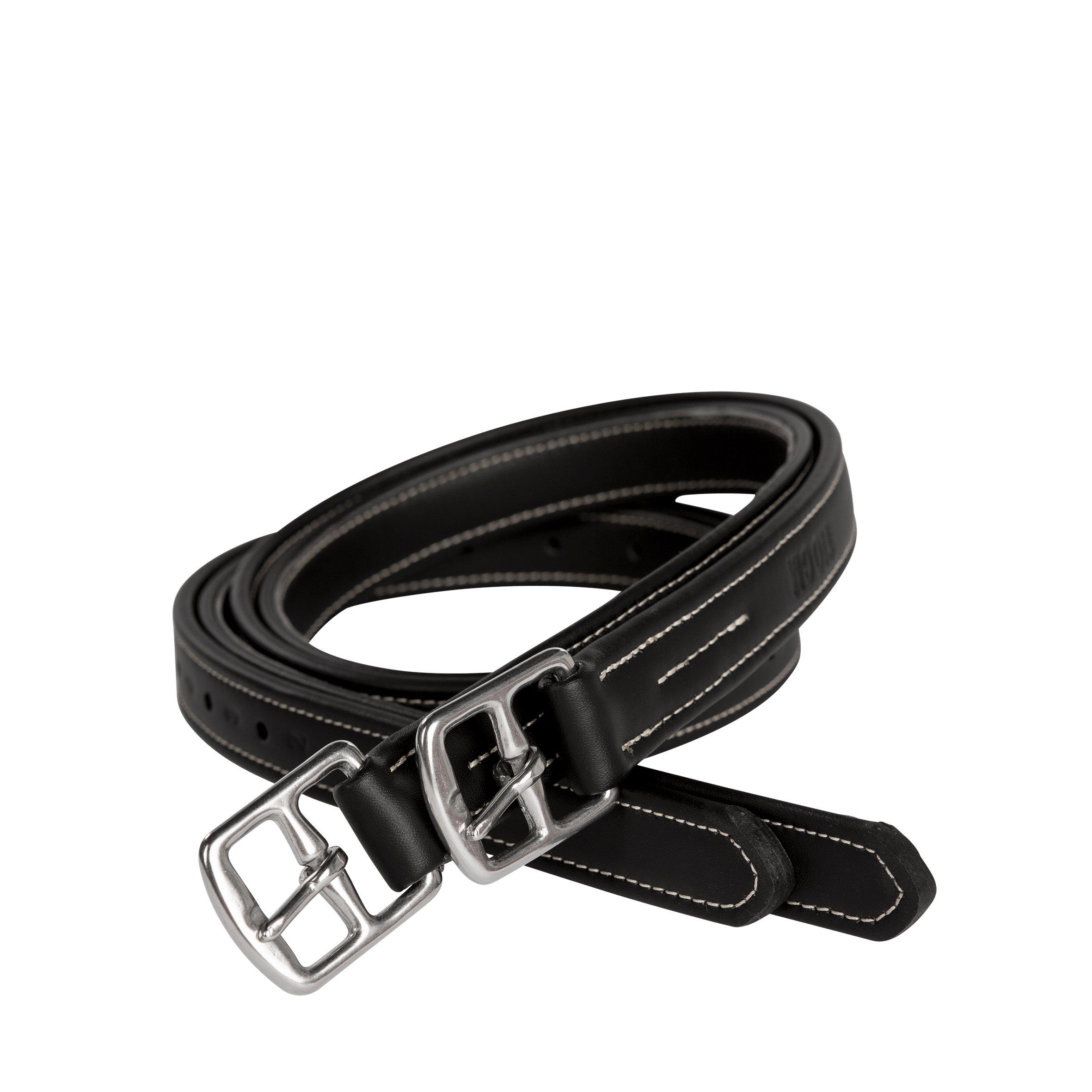 Lippo Smart Stirrup Leathers - Black