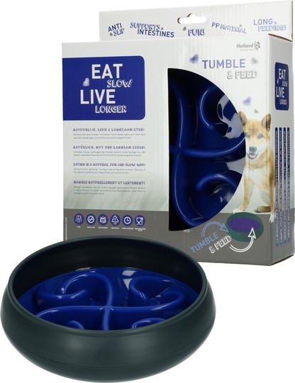 Tumble & Feed Food bowl - Blue - 3