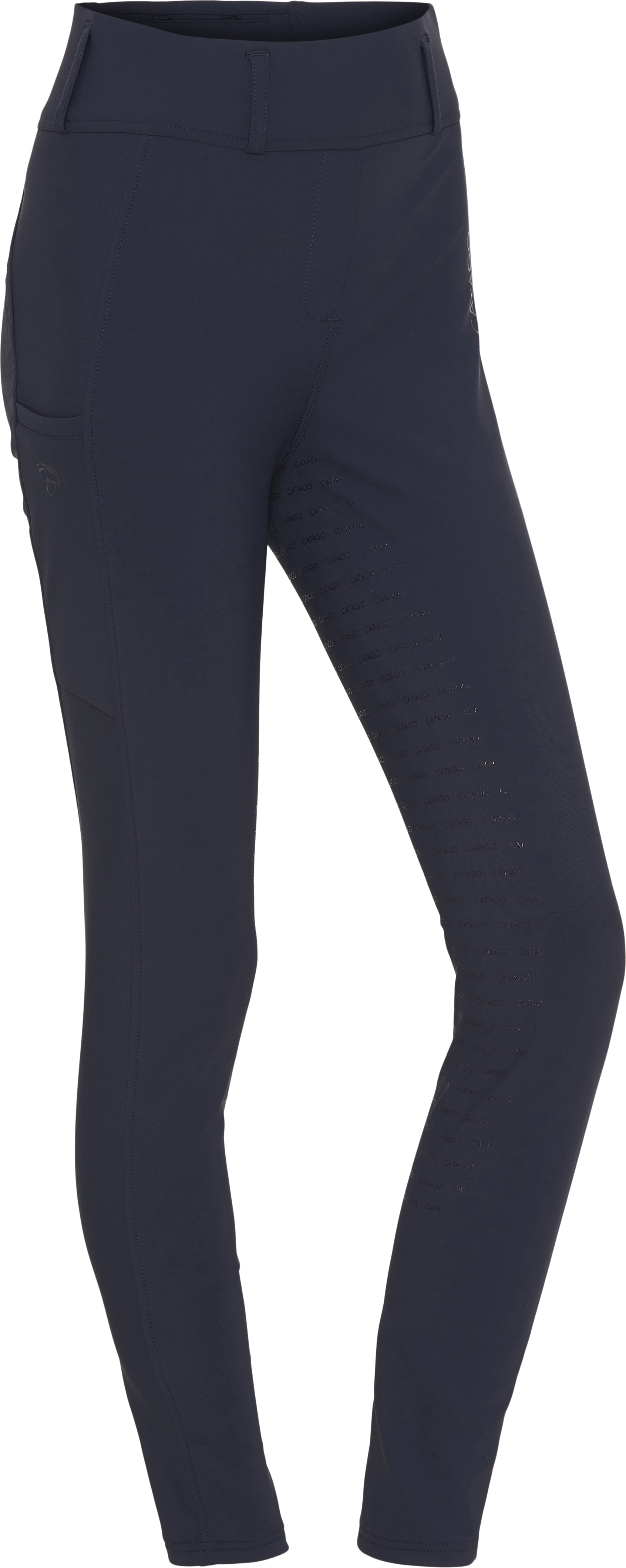 CATAGO River Tights Fullgrip With Belt Loops - Navy (S), Catago