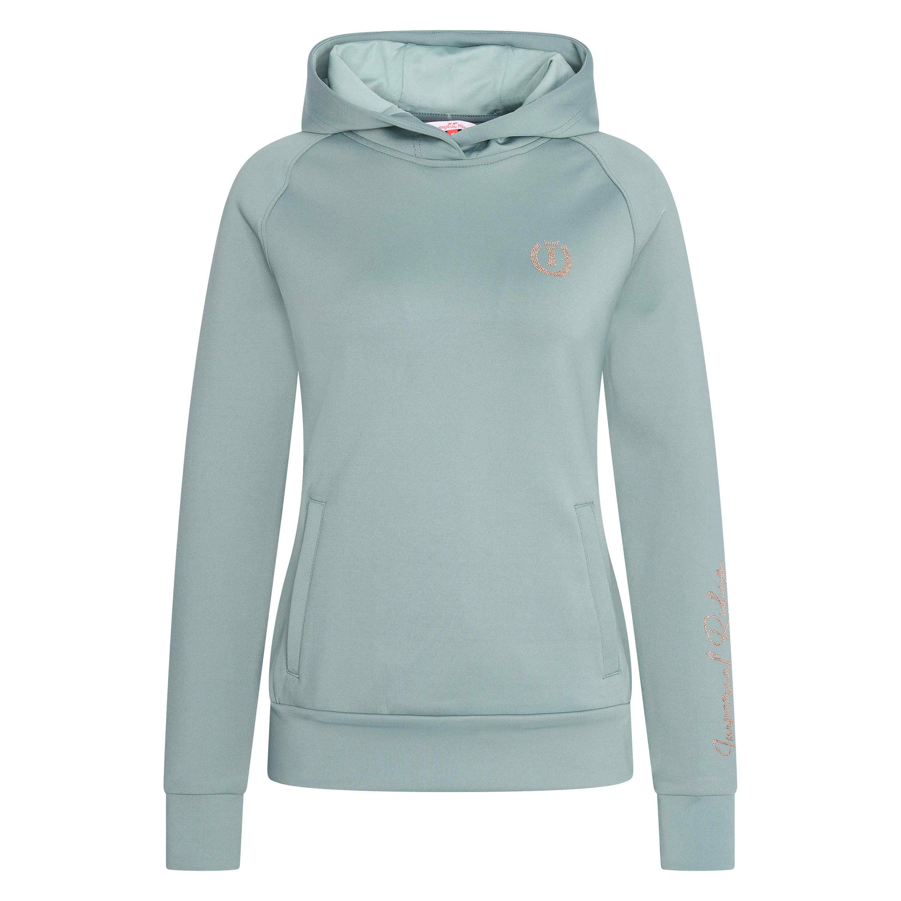Imperial Riding Hoodie Sporty Sparks Dark sage