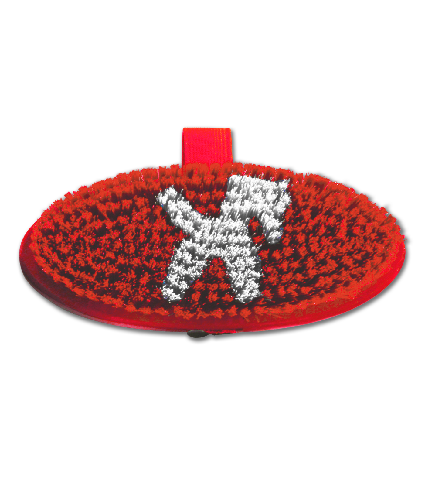 Waldhausen Ryktborste med Hästmotiv, Barn röd