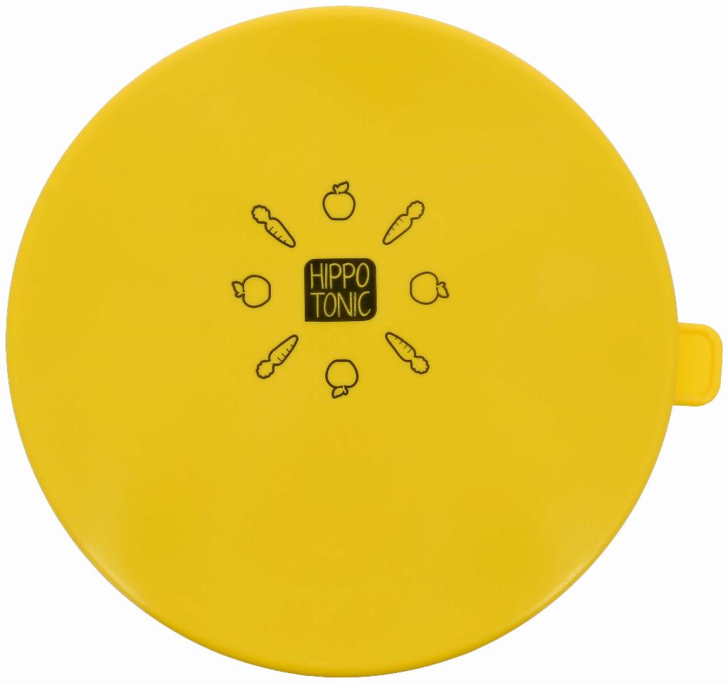 Hippotonic Apples and Carrots Bucket Lid Yellow
