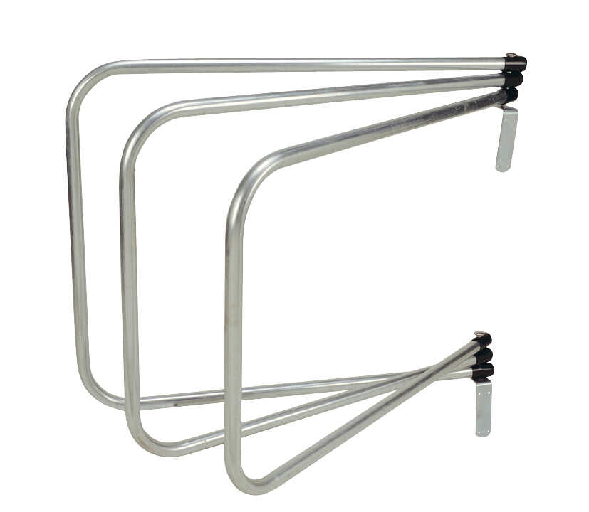 Hippotonic Display Rug Rack Black