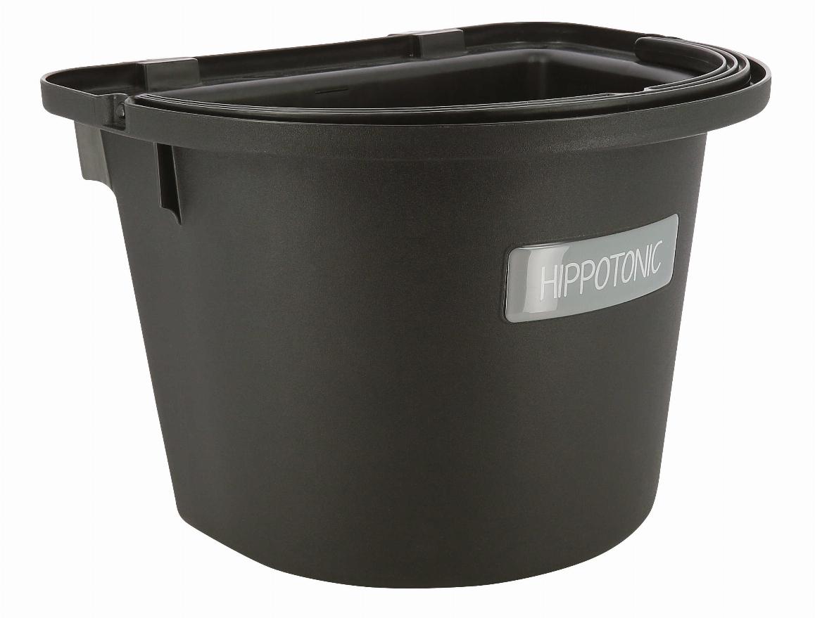 Hippotonic Travel Feeder with Handle Black