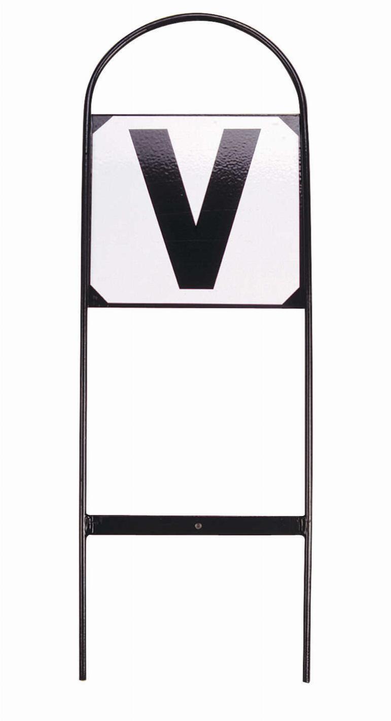 Hippotonic Dressage Letters Black