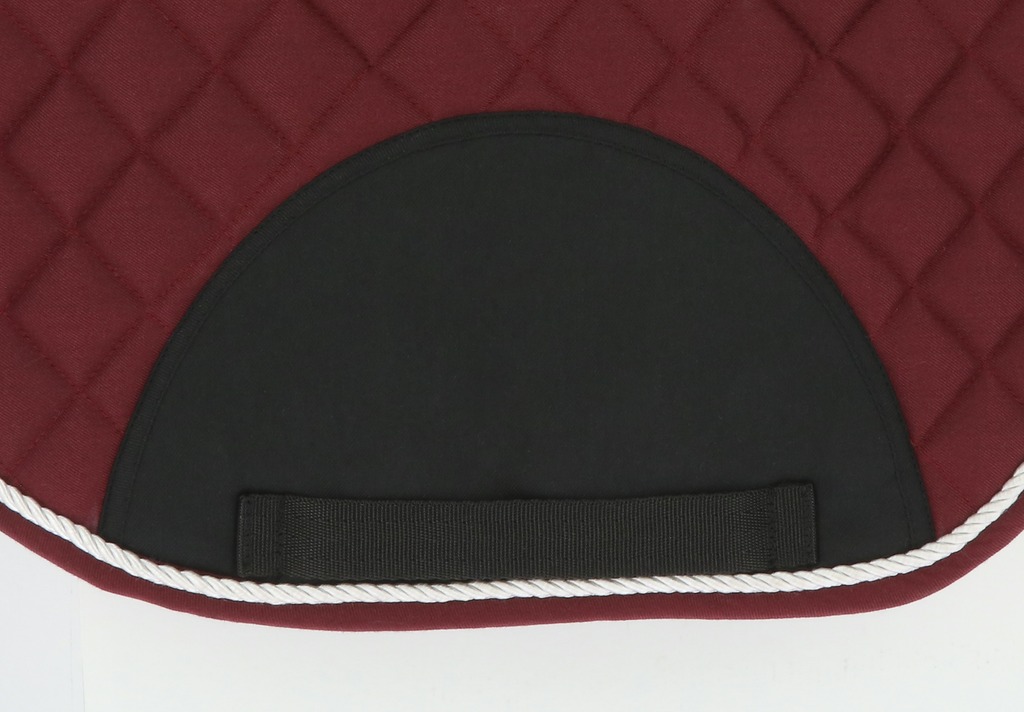 NORTON 'Confort' Saddle Pad/back Pad Burgundy - Full size - 2