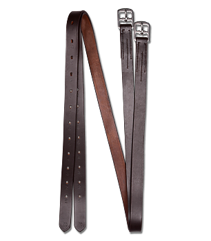 Waldhausen Stirrup Straps, X-line brown