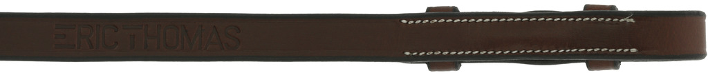 ERIC THOMAS 16mm Rubber Reins Havana - 4