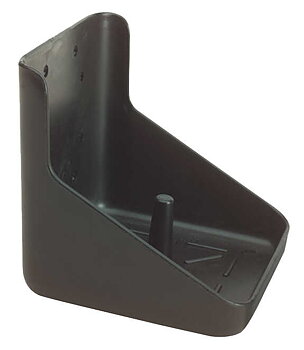 Hippotonic Salt Lick Holder, Plastic Black