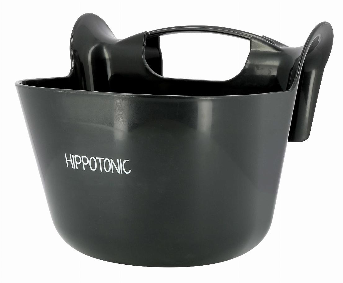 Hippotonic Transportkrubba med Handtag, Plast Svart