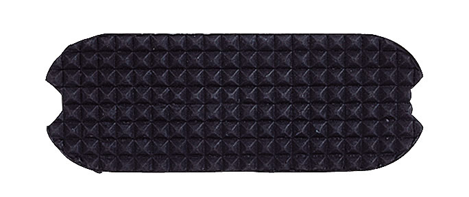 FEELING Svarta Stigbygelplattor För Fillis Stigbyglar Svart (11 cm)