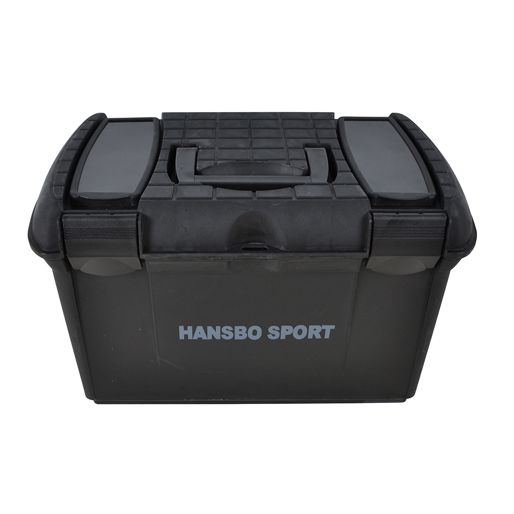 Hansbo Sport Ryktbox m Innerbox Svart 41*25*25 cm