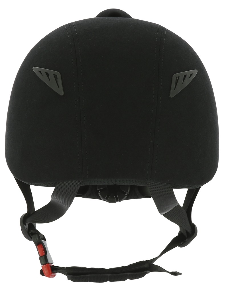 CHOPLIN Aero Adjustable Helmet Black/Front Vents In Matte Silvery Colour - 3