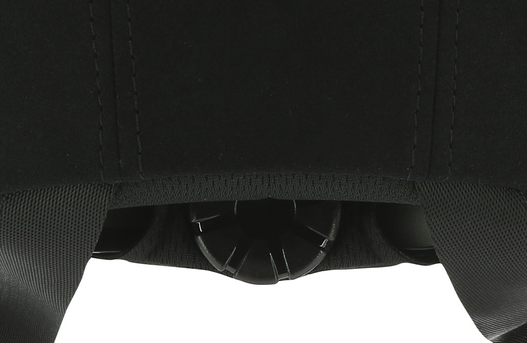CHOPLIN Aero Adjustable Helmet Black/Front Vents In Matte Silvery Colour - 6