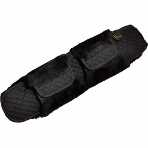 Horse Guard MediLamb Sadelgjordstunnel Dressyr Svart, onesize