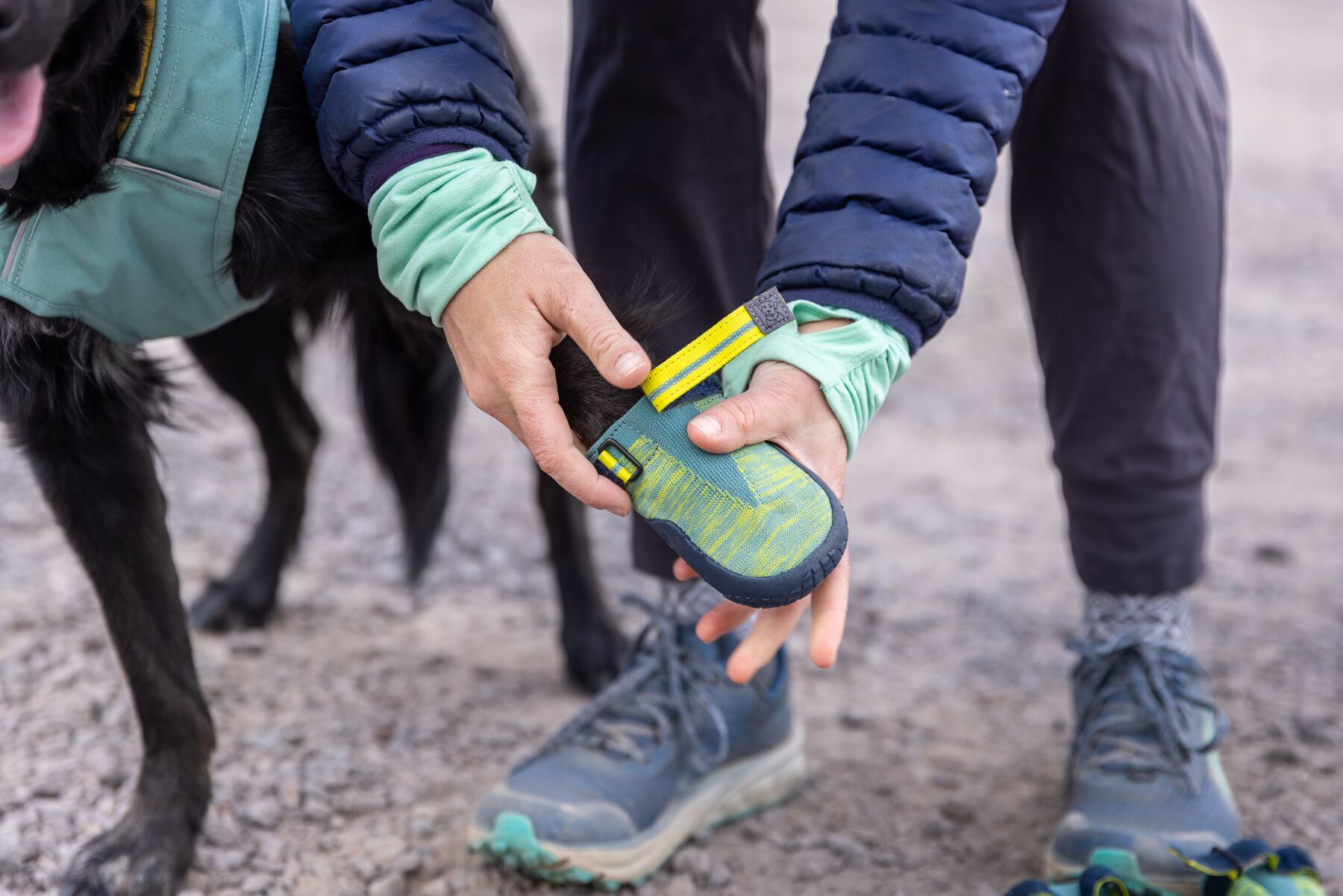 Ruffwear Hi & Light™ Trail Shoes  - River Rock Green 