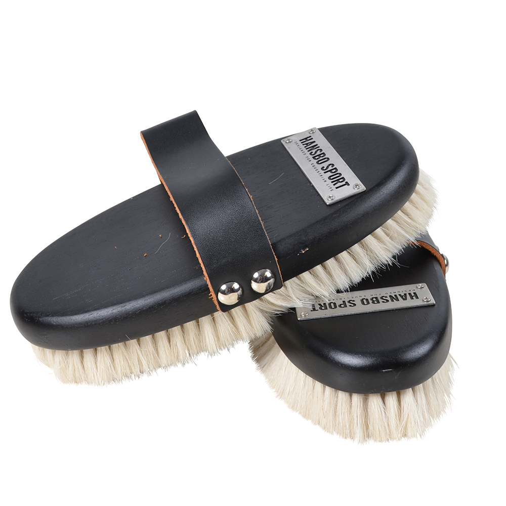 Hansbo Sport Ryktborste i trä m. gethårsmix